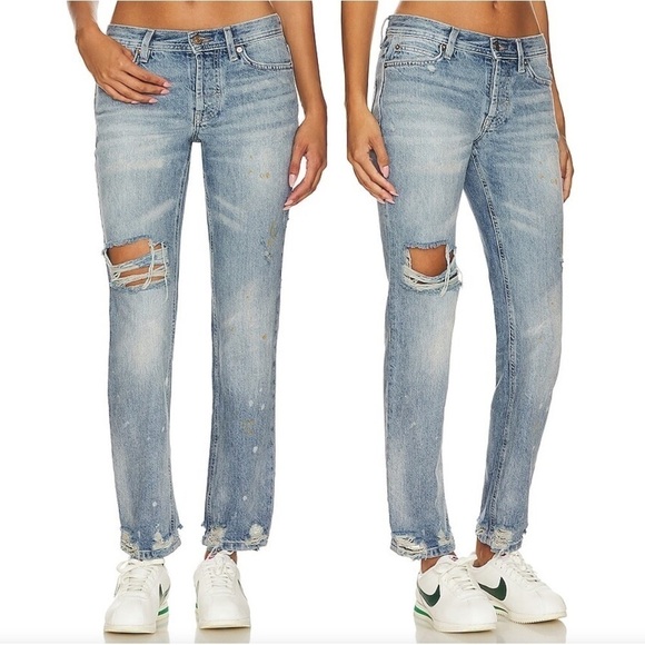 NWT Free People We The Free Unknown Legend Mid Rise Skinny Jeans. Size 26 - Picture 1 of 9